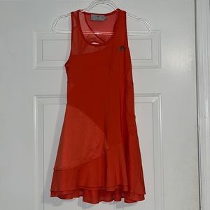 Adidas by Stella McCartney coral tennis dresss